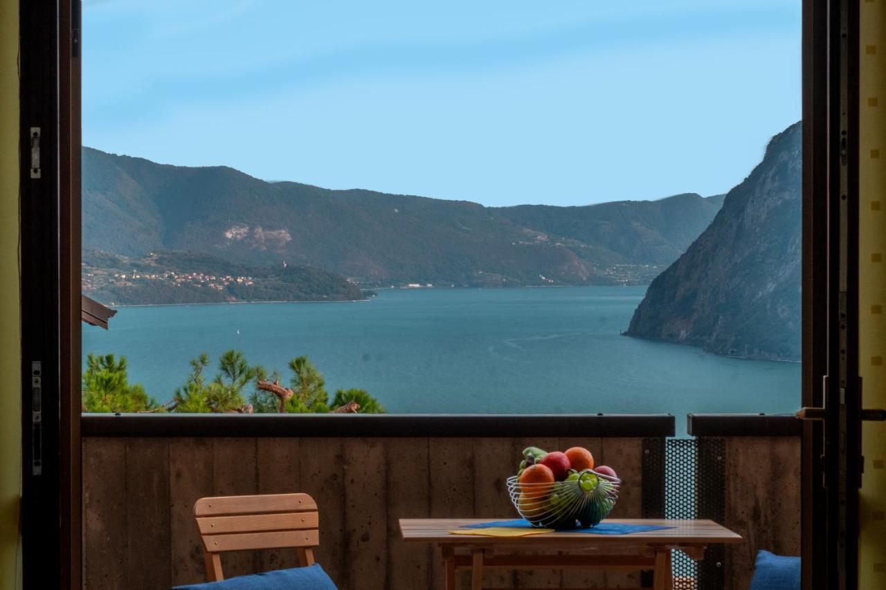 Happy Guest Apartments - Lake Panorama & Pool Riva di Solto Eksteriør billede