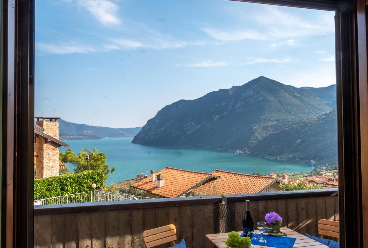 Happy Guest Apartments - Lake Panorama & Pool Riva di Solto Eksteriør billede